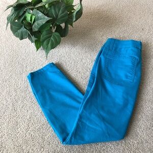 L.e.i. Teal Blue Women's Jeans skinny jeans zipper ankles